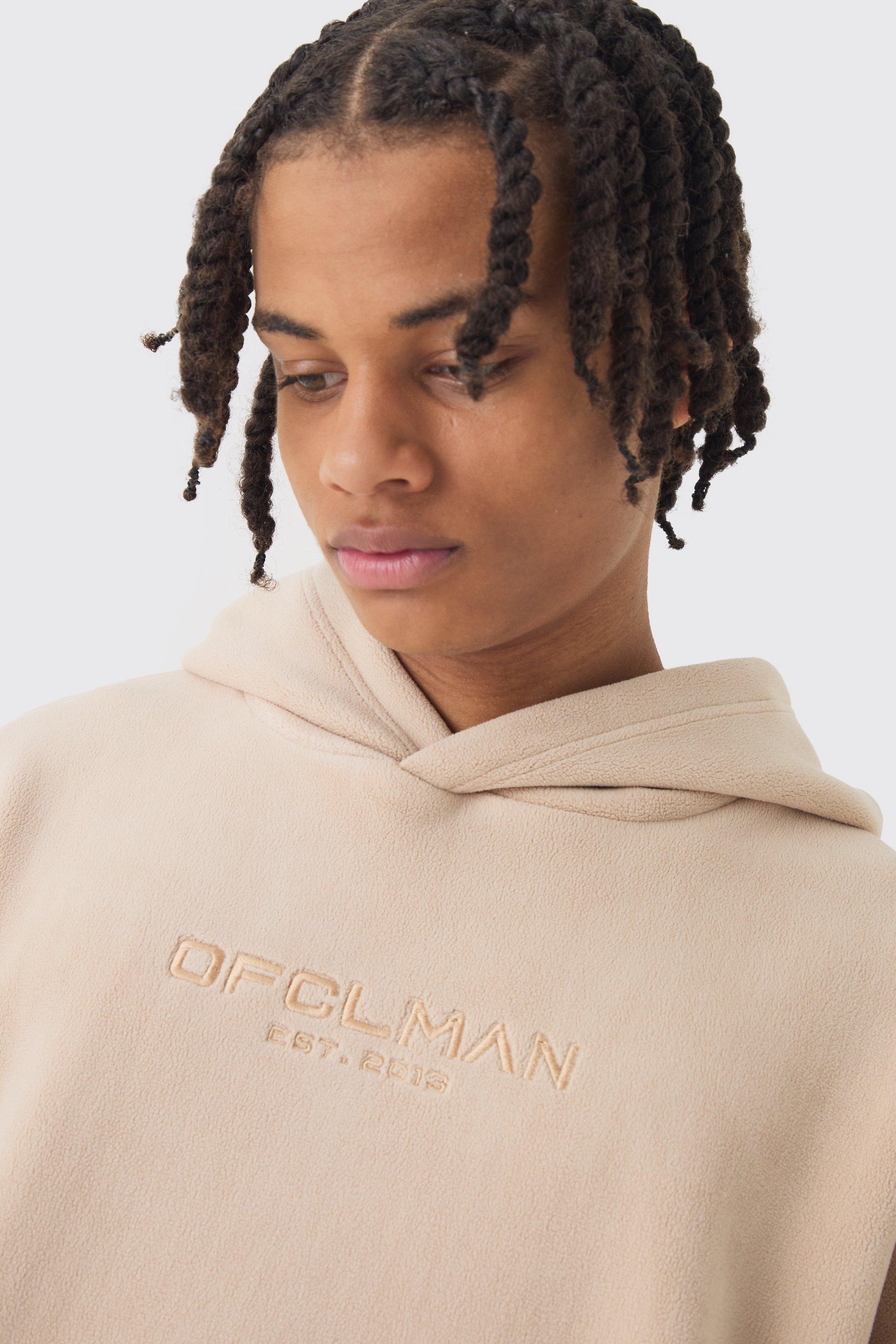 Boohoo fleece hoodie sale